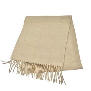 Cashmink V. Fraas Scarf Camel 59 x 11 Fringed Germany